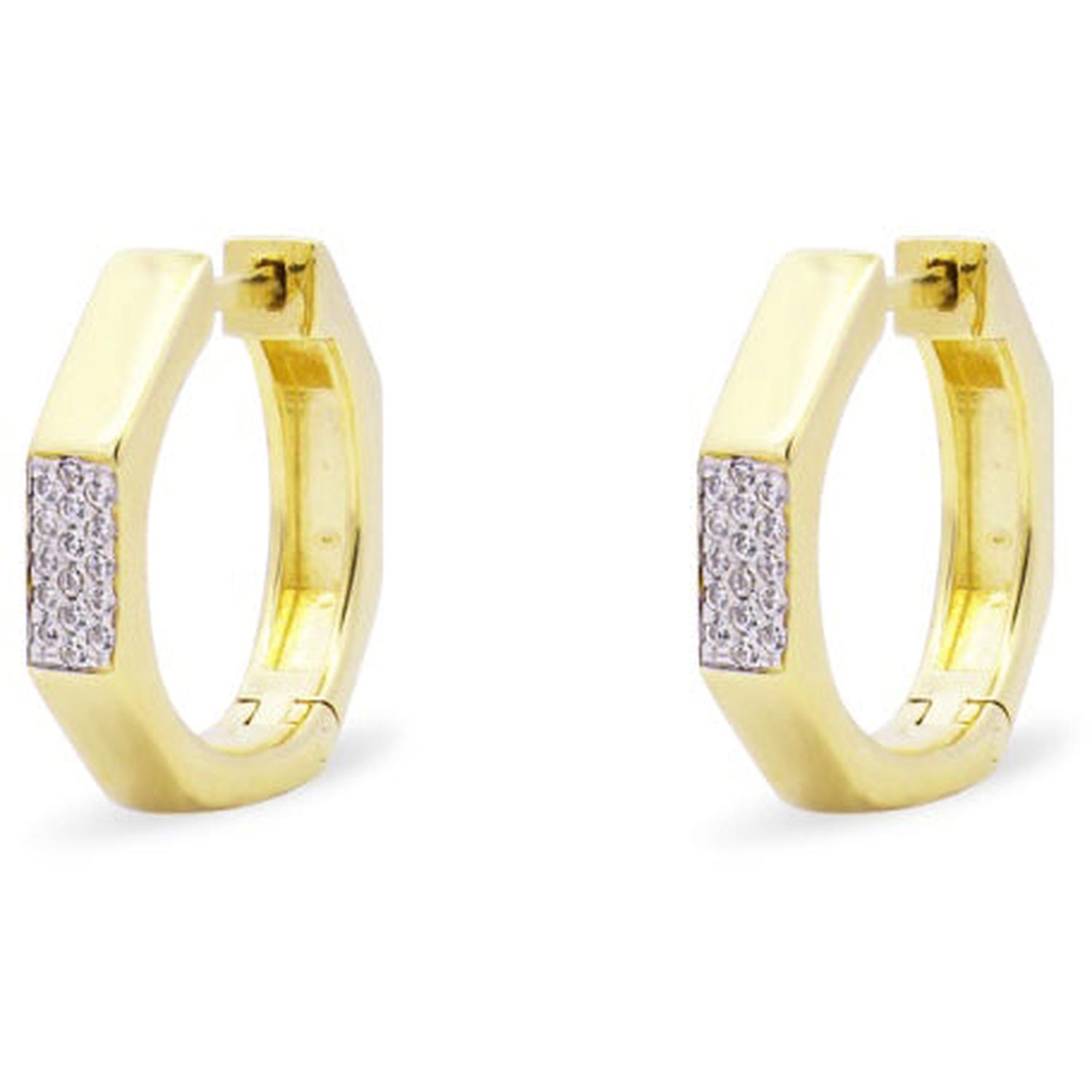 Rue Des Mille - ORZ020M6AU - Orecchini hoops ottagono - SHAPES