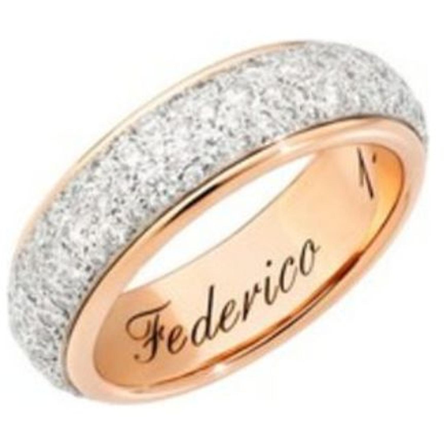 Pomellato - PAB8300O6000DB000 - ICONICA - An. Iconica OB e OR Diam. Bianchi