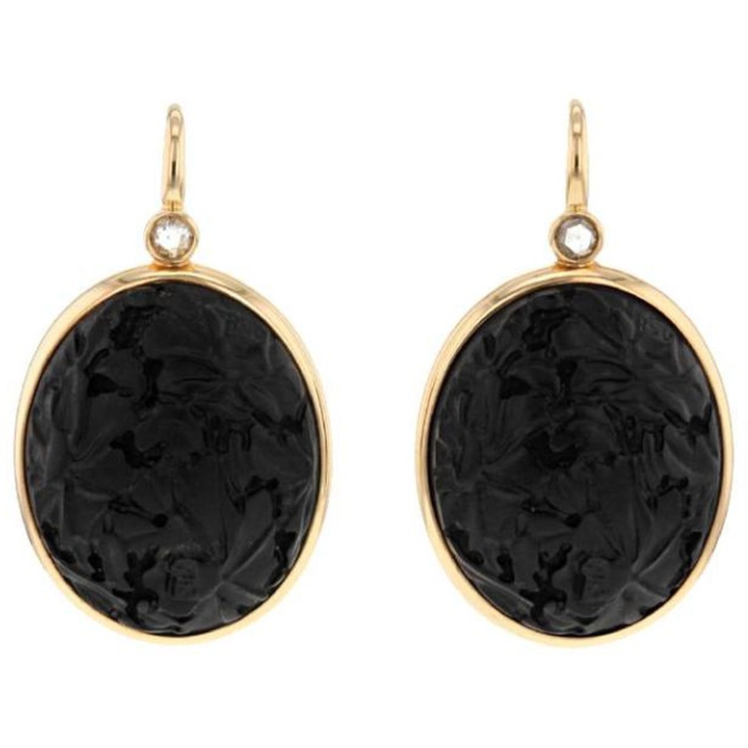 Pomellato - POA8031O7000DB0UY - VICTORIA - Or.Victoria OR Jet dia rose cut