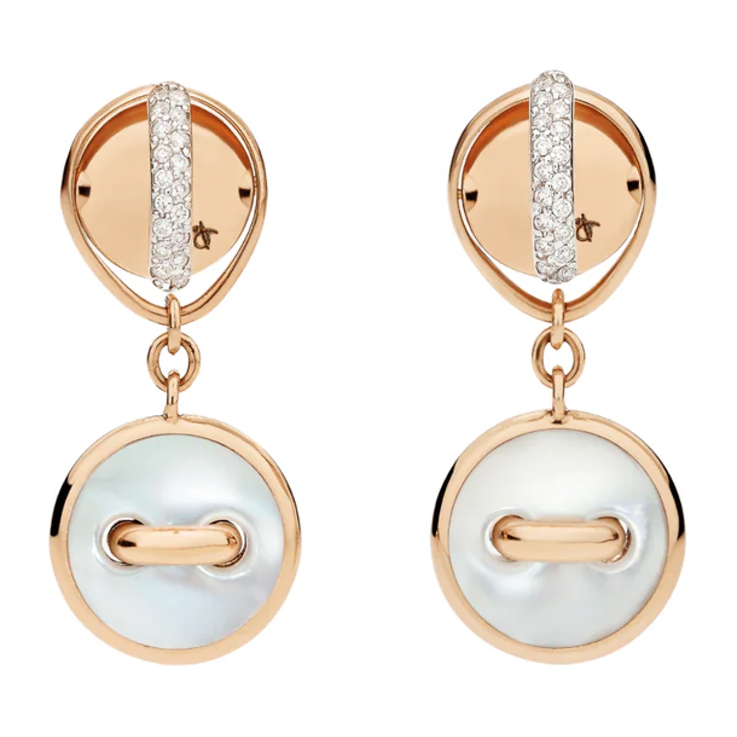 POMELLATO - POC5030_O7WHR - Orecchini Pom Pom Dot Reversible