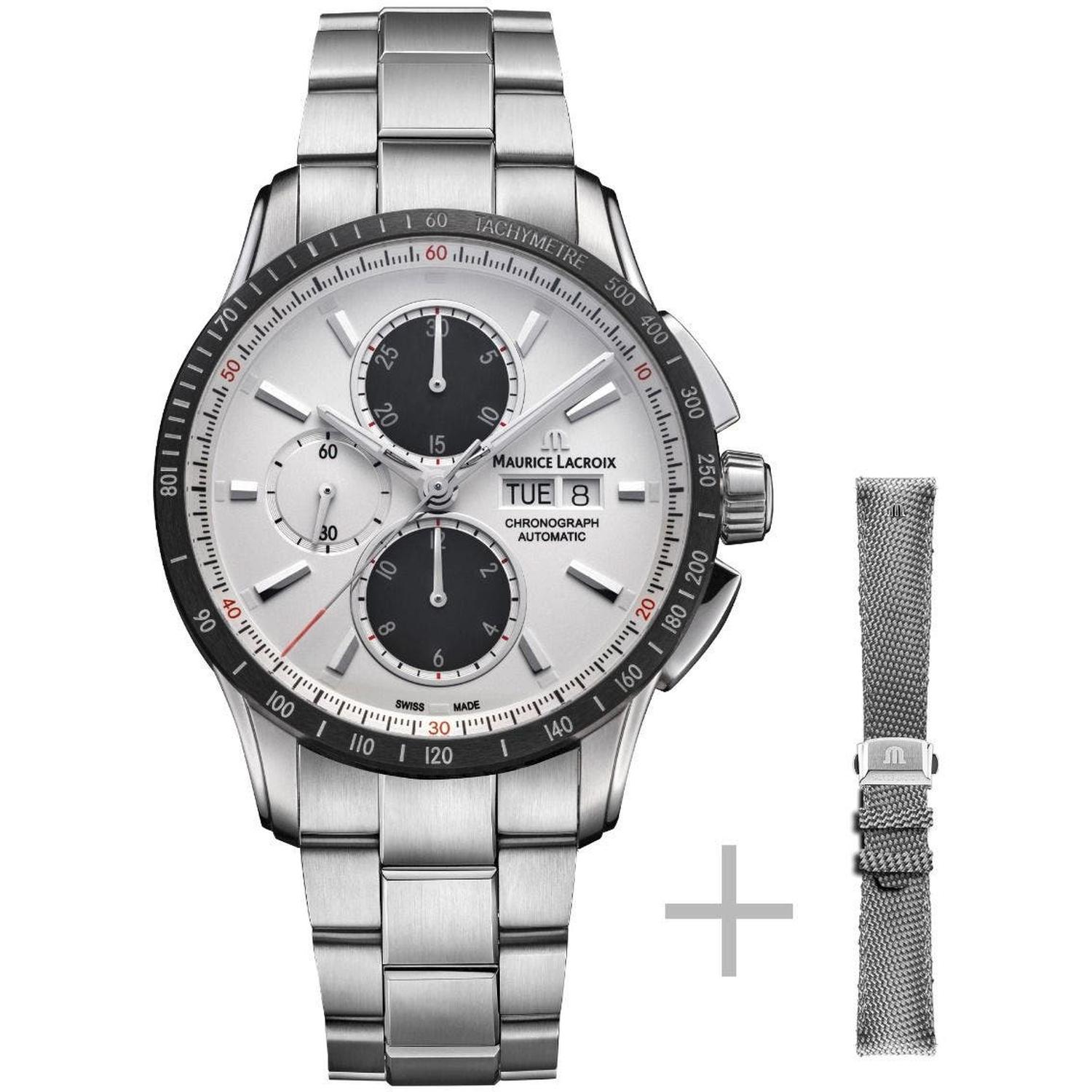 Maurice Lacroix - Uomo - PT6038-SSL2H-130-A - PONTOS S Chronograph 43mm