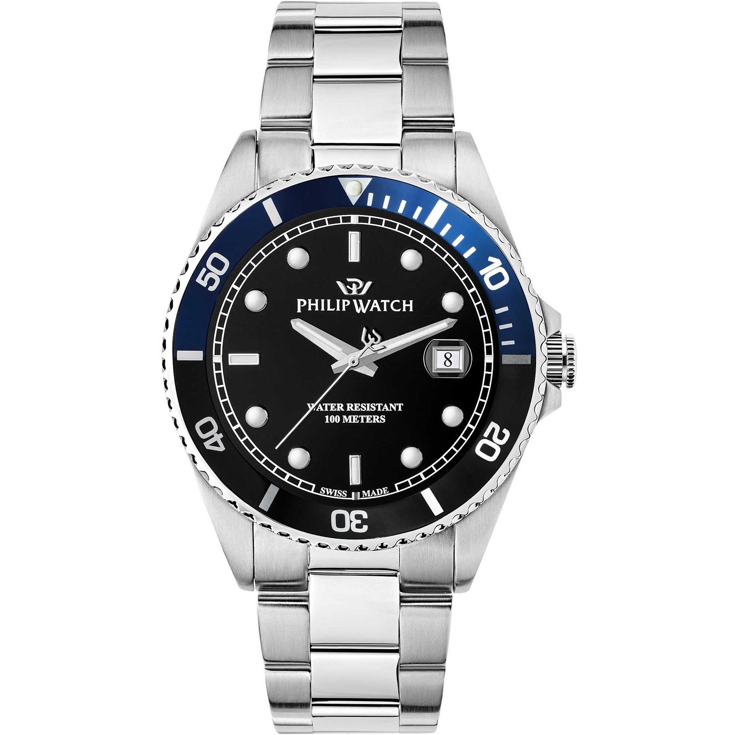 PHILIP WATCH - R8253597091 - Montre seul le temps hommecaribe