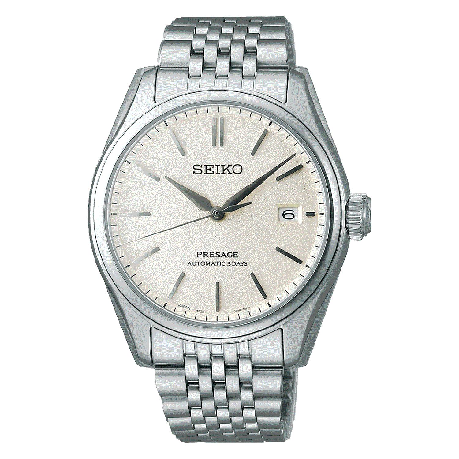 SEIKO - SPB463J1 - Orologio PRESAGE Automatico 3 sfere
