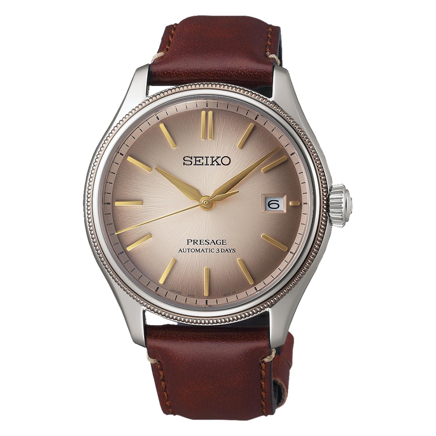 SEIKO - SPB529J1 - Orologio PRESAGE Automatico 3 sfere