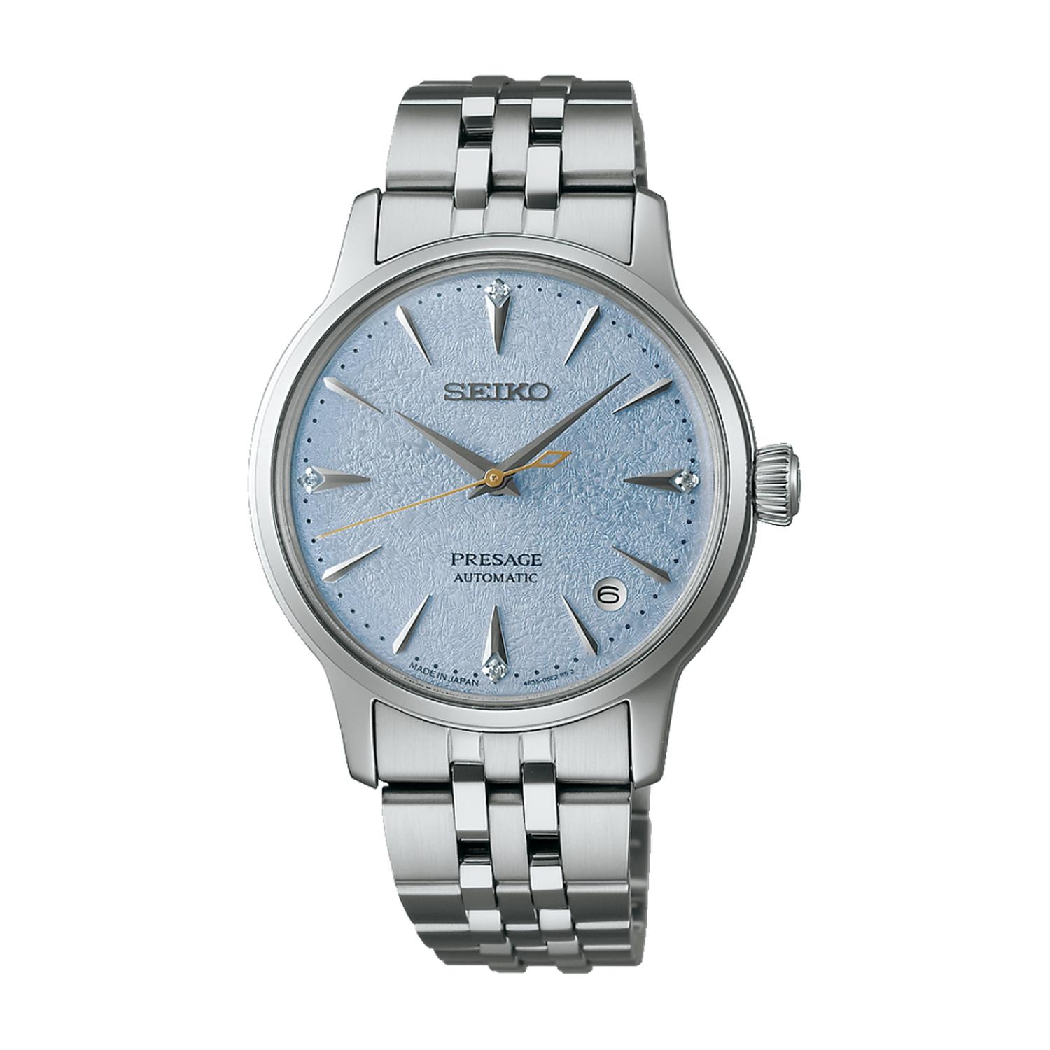 Seiko - SRPL61J1 - Orologio PRESAGE Cocktail Automatico 3 sfere data