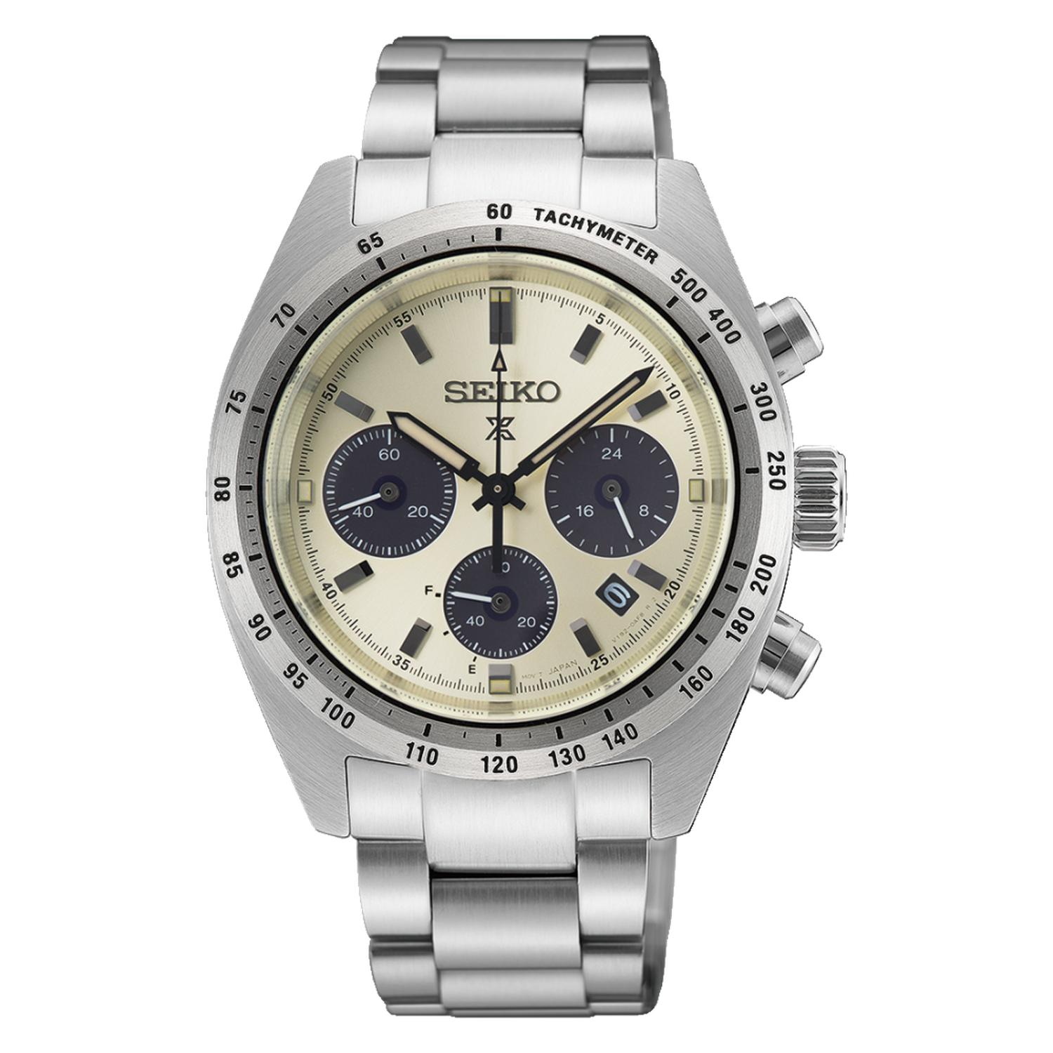 SEIKO - SSC959P1 - Orologio PROSPEX Speedtimer Cronografo al quarzo solare