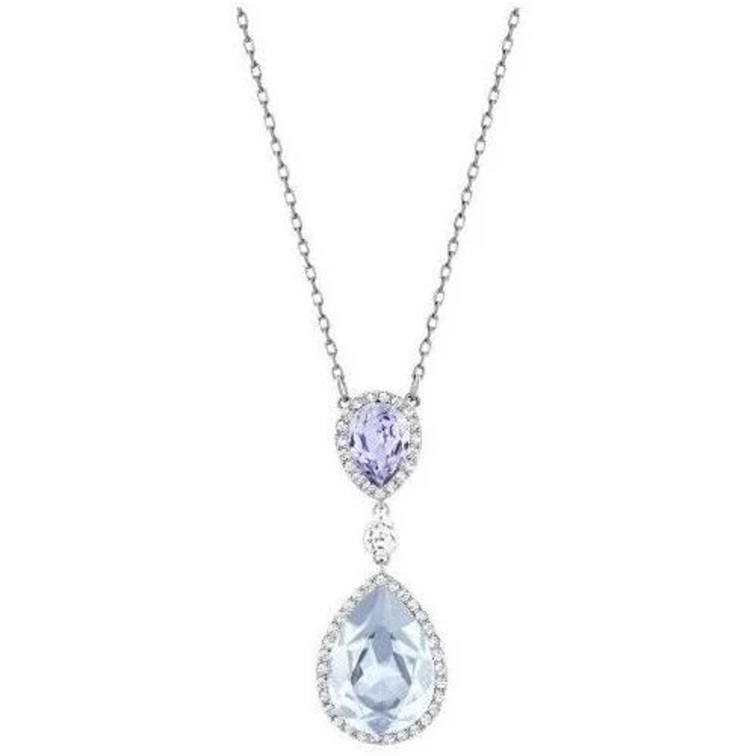 SWAROVSKI - SW5113782 - Collana Christie da donna con cristalli azzurri