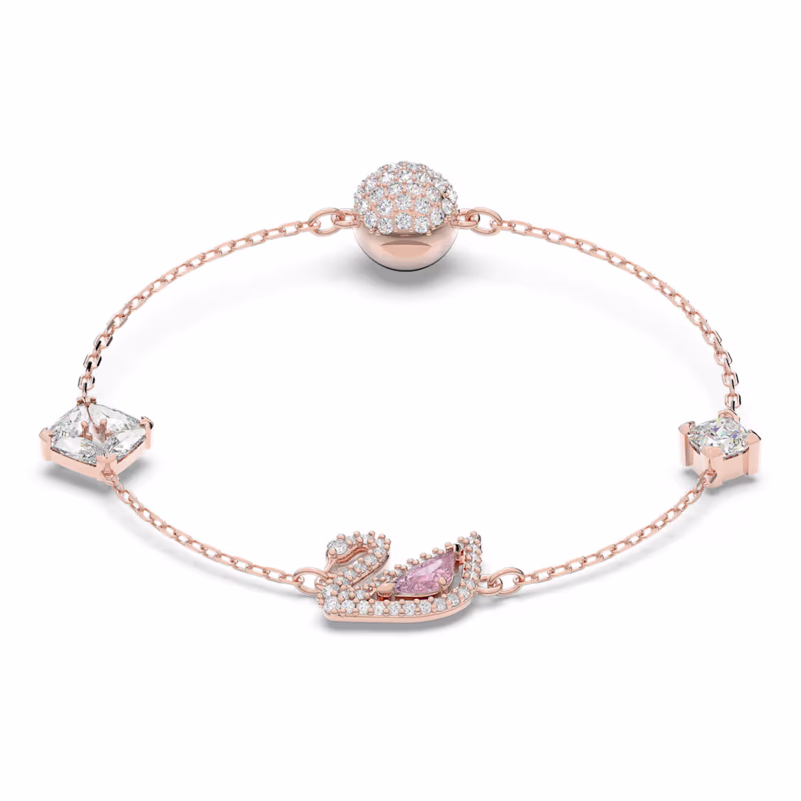 SWAROVSKI - SW5485876 - Braccialetto Swan