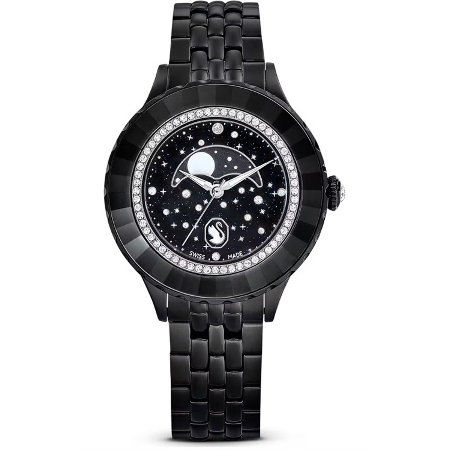 SWAROVSKI - SW5677497 - Orologio Octea Moon Nero