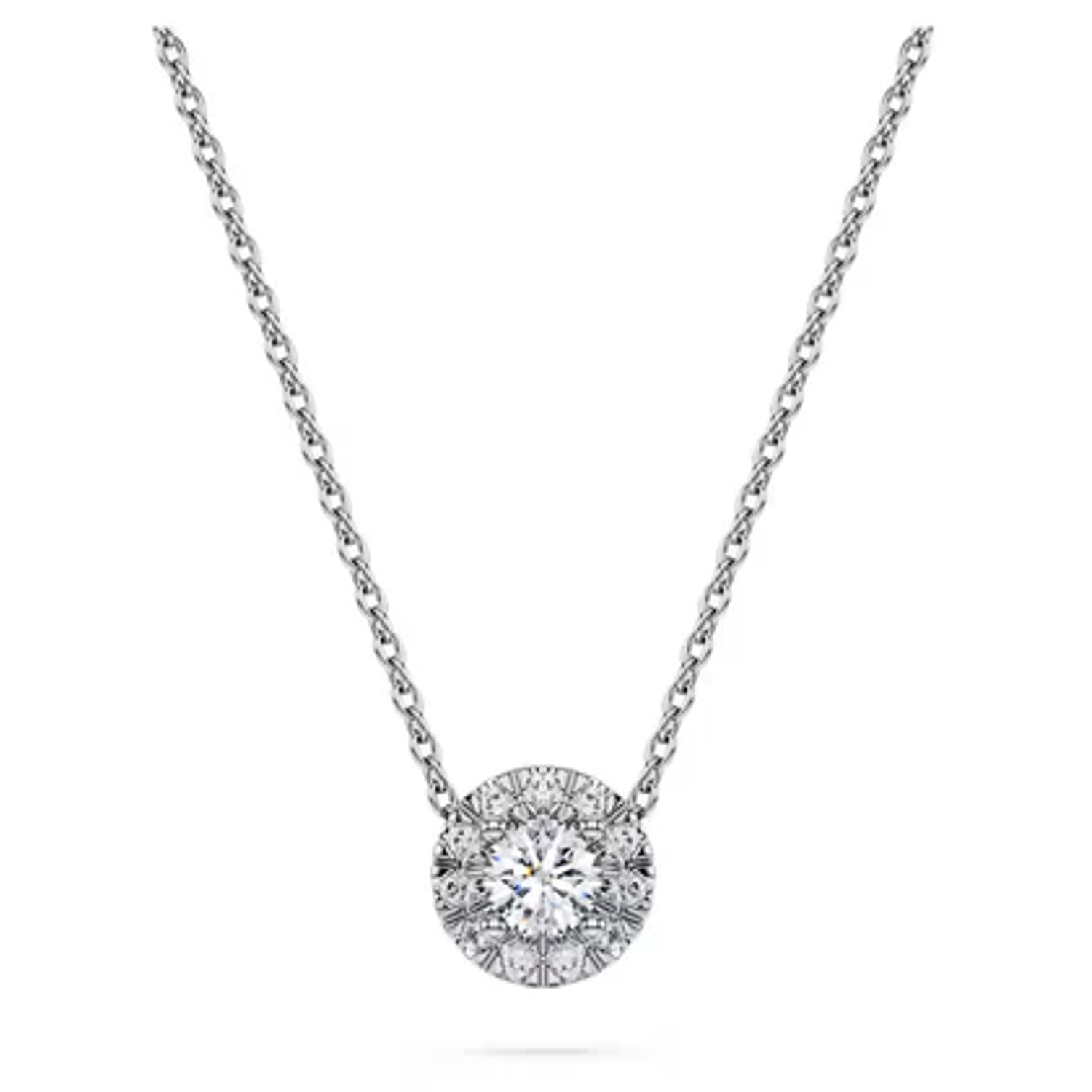 SWAROVSKI - SW5697105 - Pendente solitario Halo Eternity