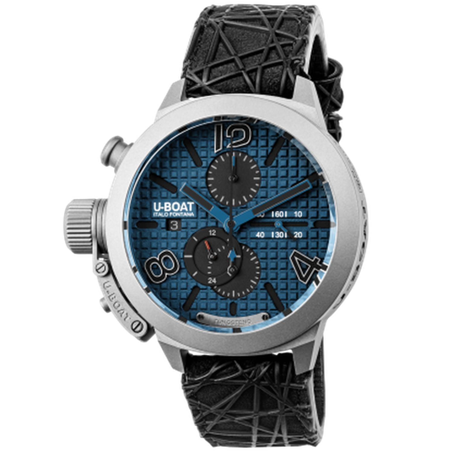U-Boat - U.3003 - CLASSICO 45 TITANIUM TUNGSTEN BLUE