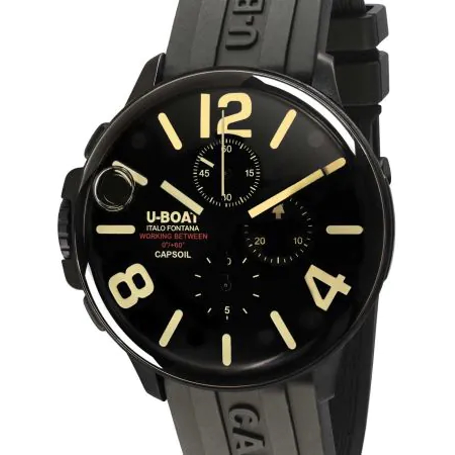 U-BOAT - U.8109/E - U-Boat 8109/F Capsoil Cronografo DLC Orologio Uomo 45mm