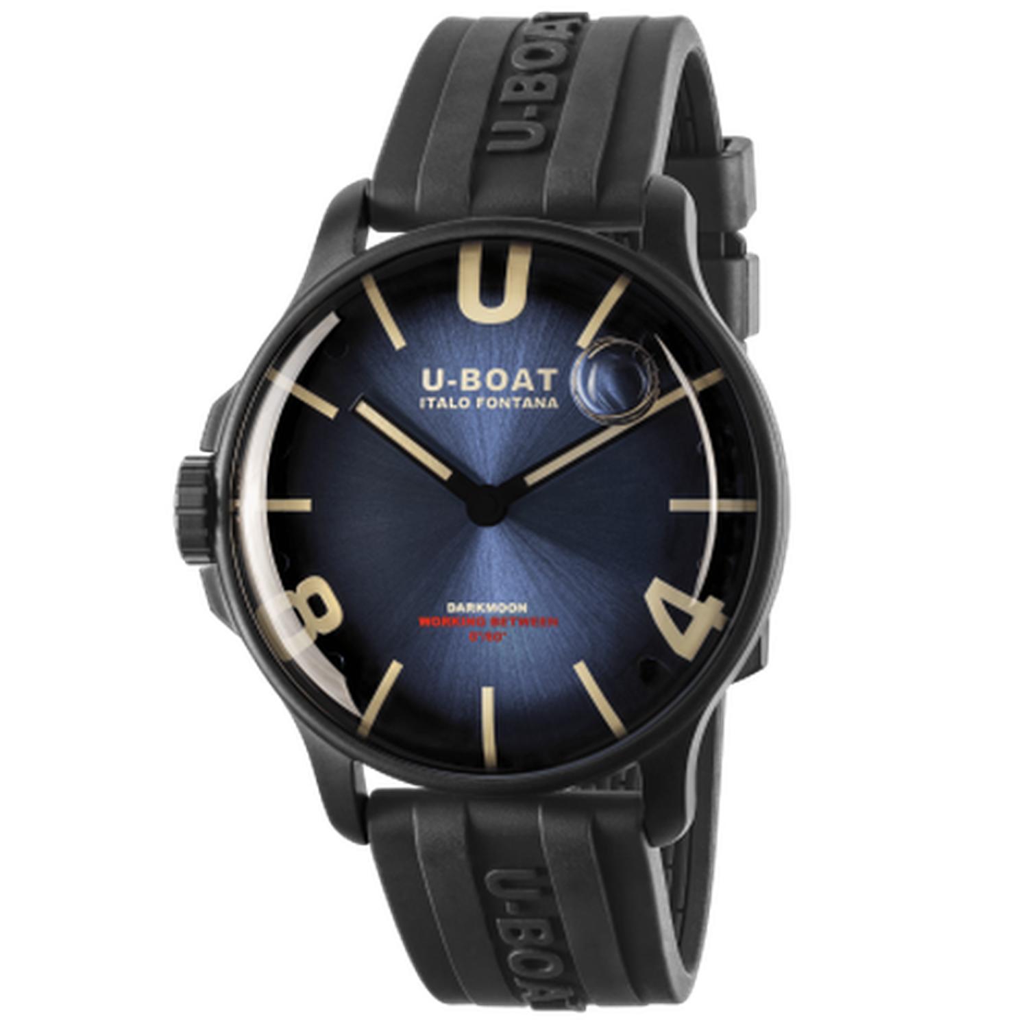 U - BOAT - U.8700 - E - DARKMOON BLUE PVD SOLEIL