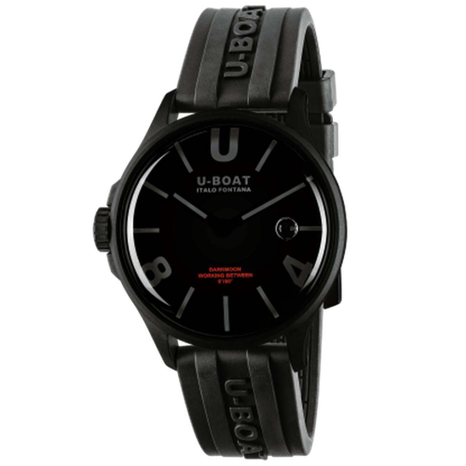 U-Boat - U.9545 - DARKMOON 40 MM BK BLACK CURVED PVD