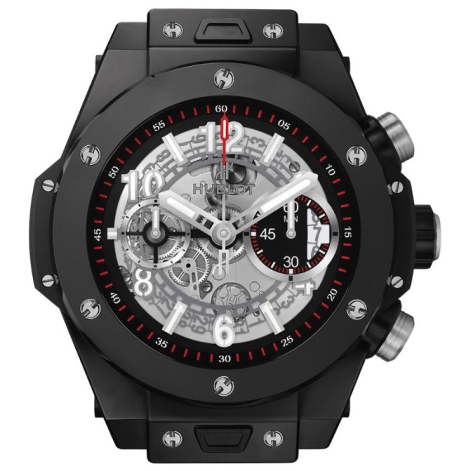 HUBLOT - WALL0040K_UNICO - Hublot Big Bang Unico 40cm Wall Clock