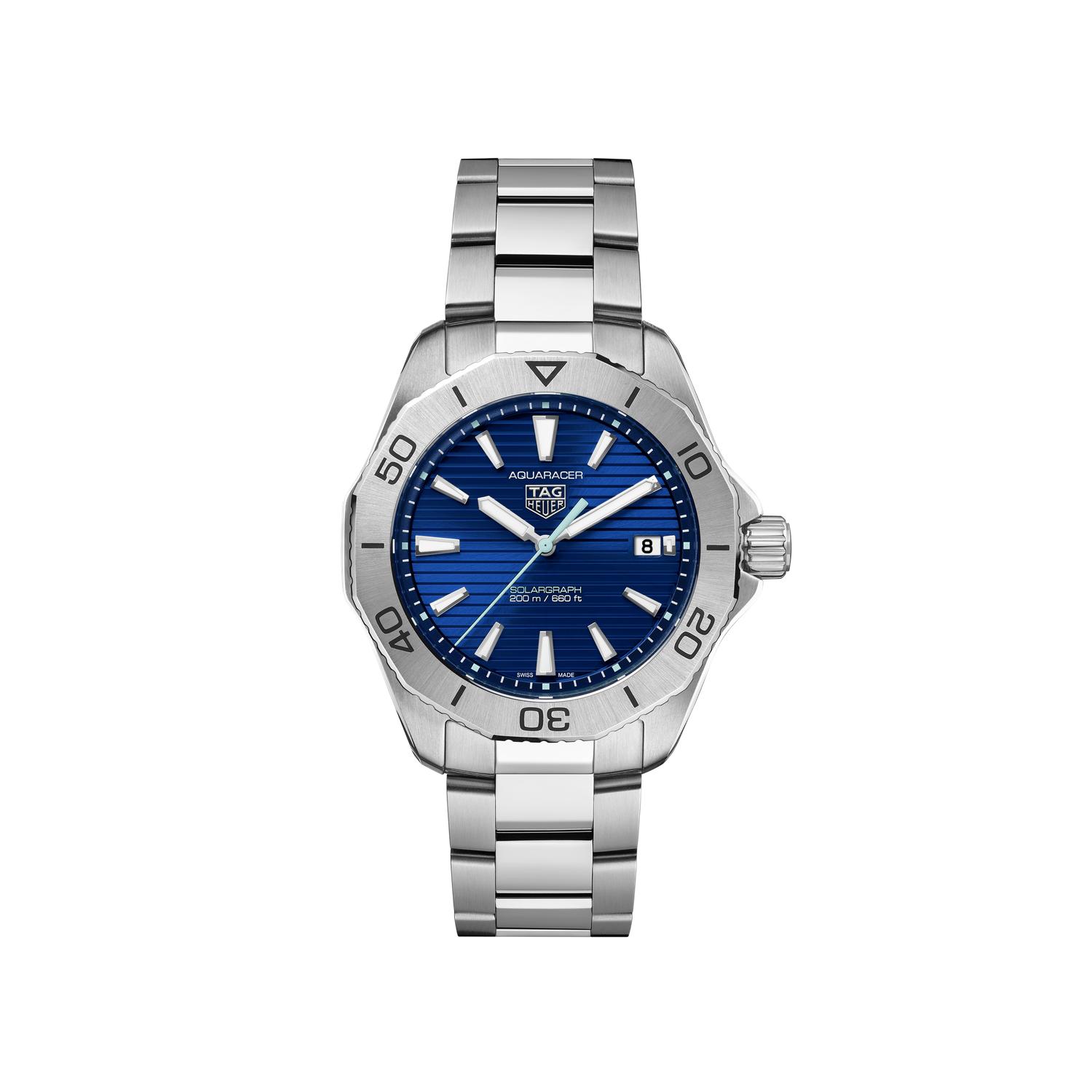 TAG HEUER - WBP1113.BA0000 - Aquaracer PROFESSIONAL 200 SOLARGRAPH