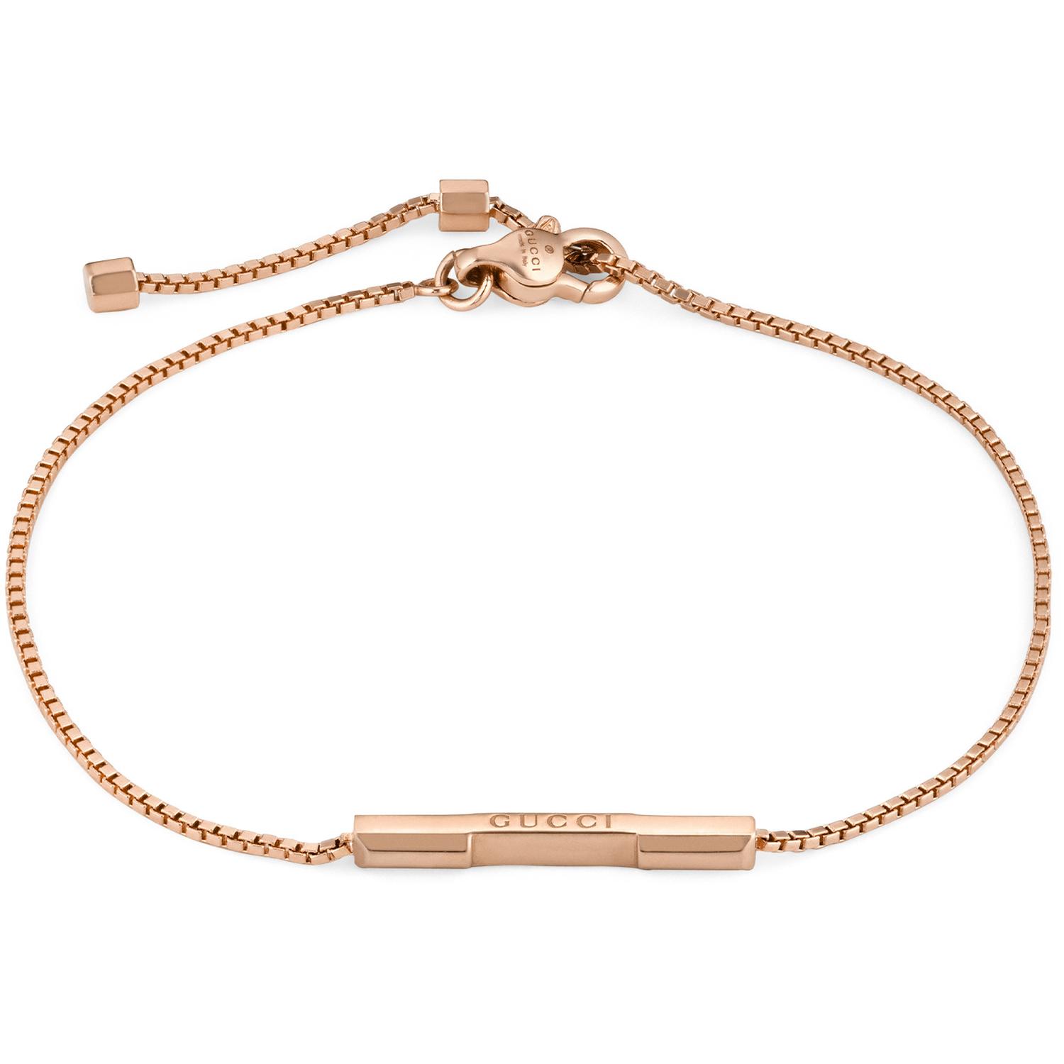 Gucci - YBA662106002 - Link to love bracelet in 18kt pink gold