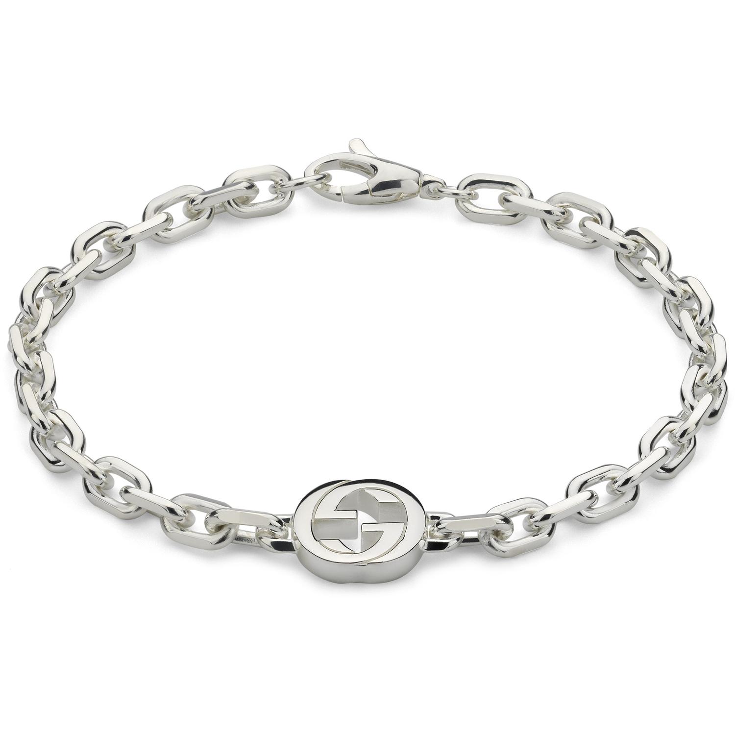 Gucci - YBA796351001 - Gucci Interlocking Interlocking G bracelet in sterling silver