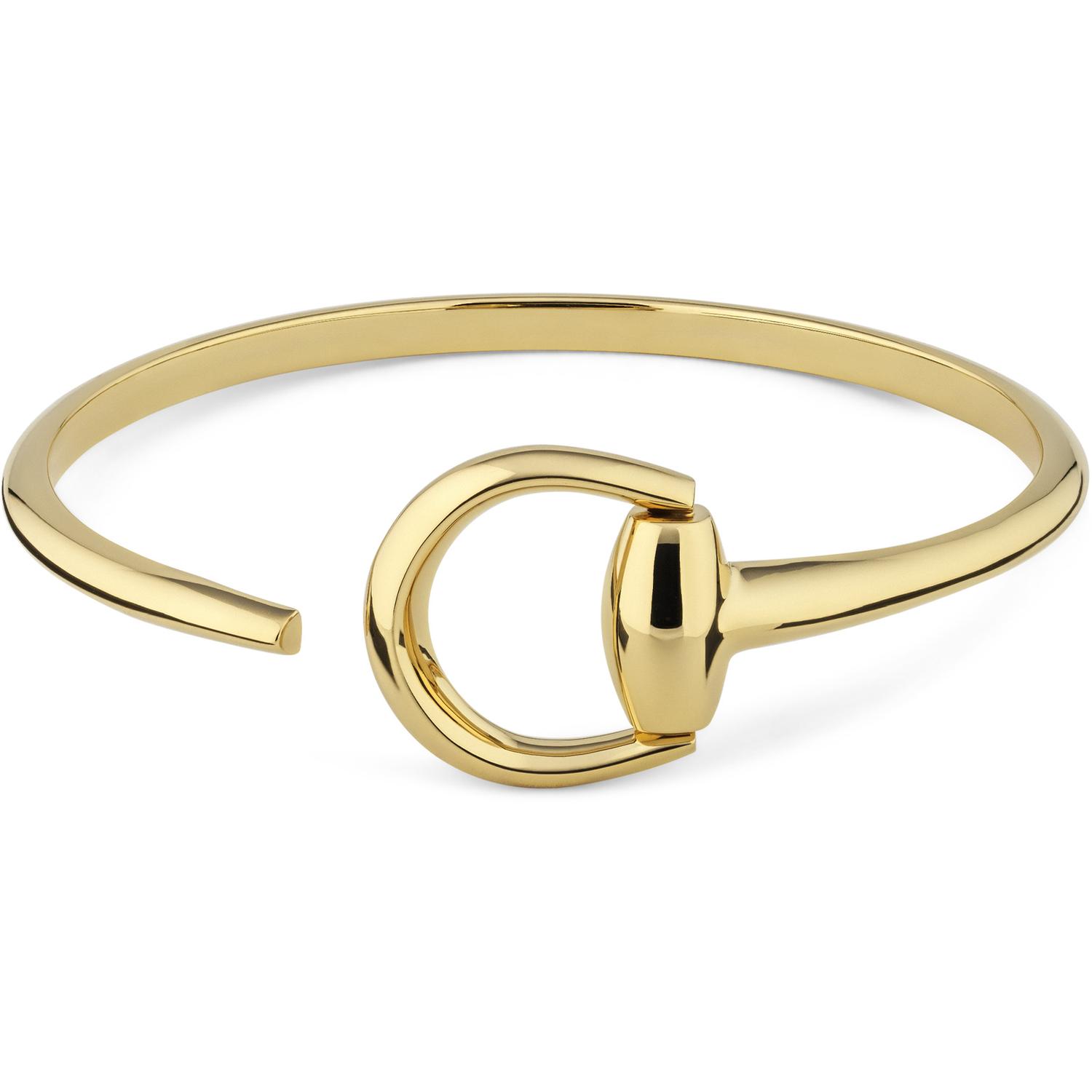 Gucci - YBA837792001 - Horsebit Bracelet in yellow gold