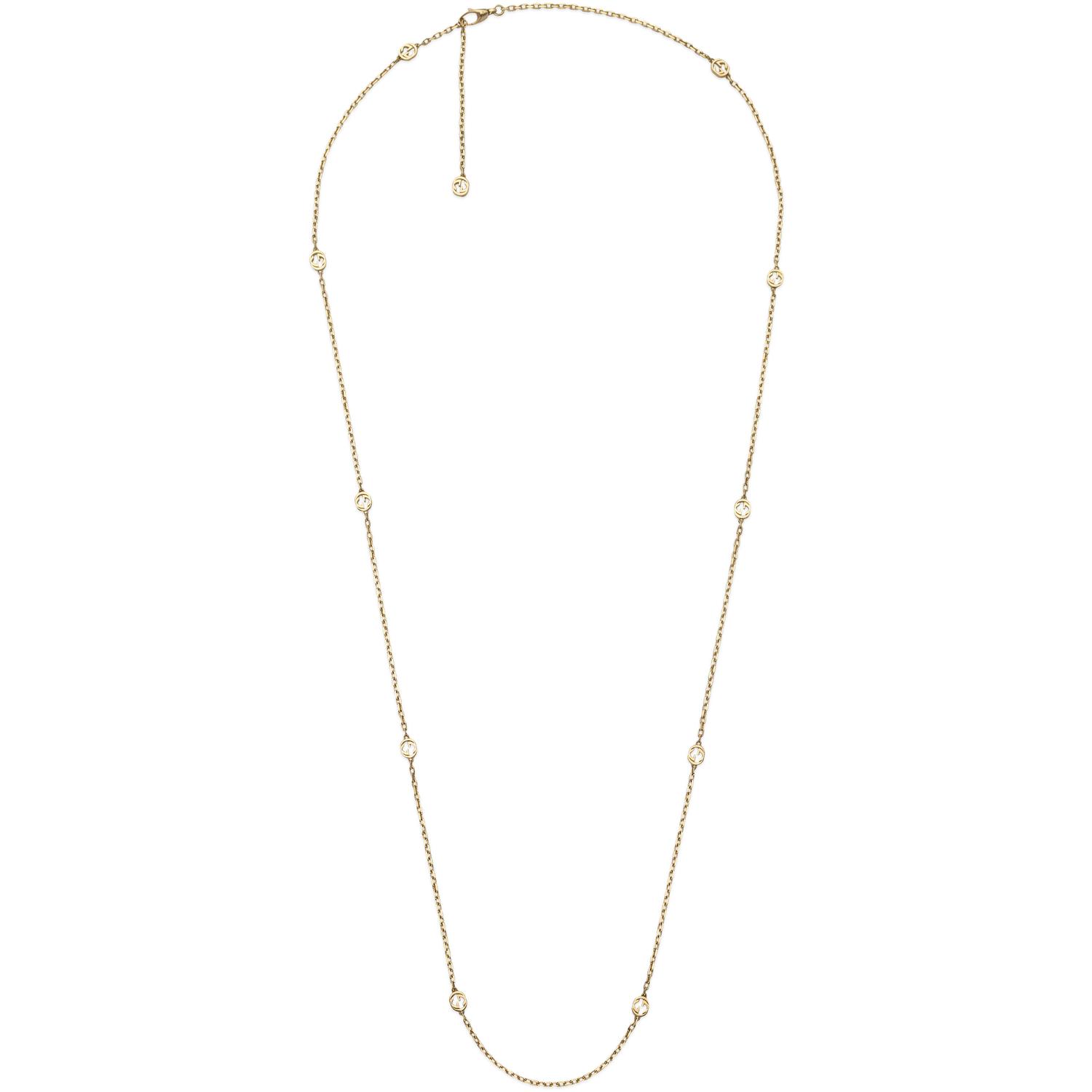 GUCCI - YBB631761001 - Interlocking G Interlocking G necklace in yellow gold