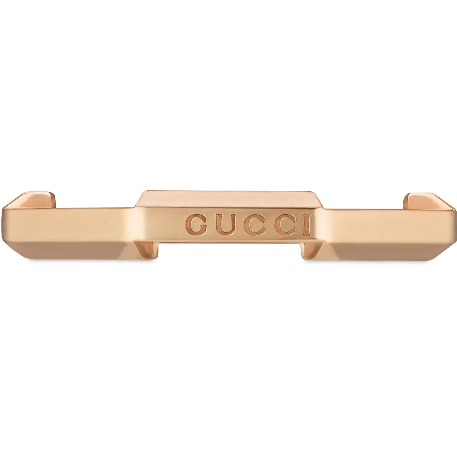 Gucci - YBC662194002 - Link to Love ring in 18kt pink gold