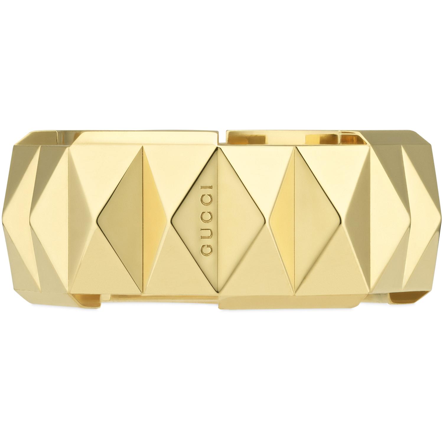 Gucci - YBC702379001 - Link to Love ring in 18kt yellow gold