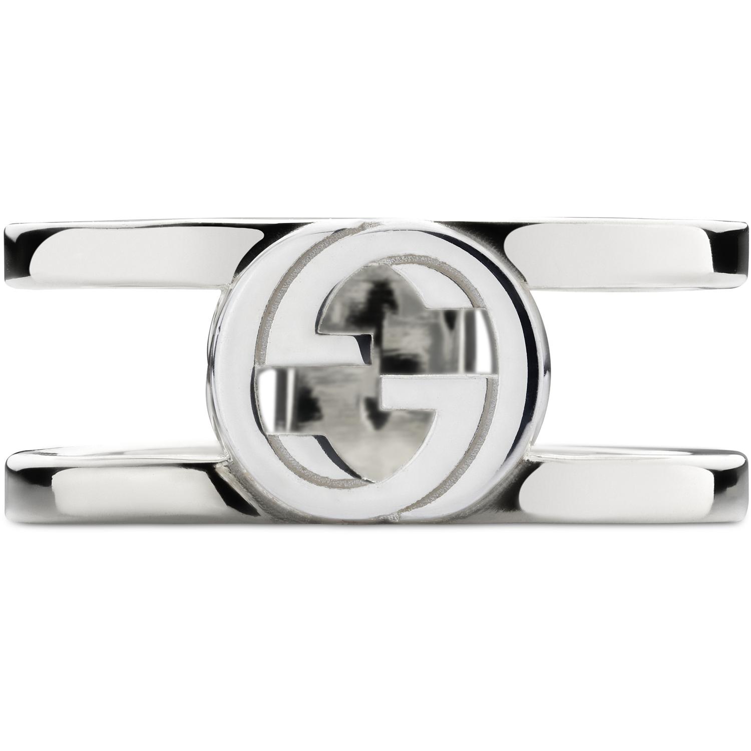 Gucci - YBC797031001 - Gucci Interlocking Interlocking G ring in sterling silver_large 9mm