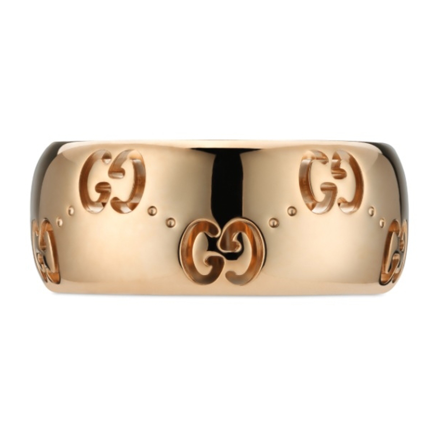 GUCCI - YBC804329002 - 

Anello Gucci Icon in oro giallo con diamanti