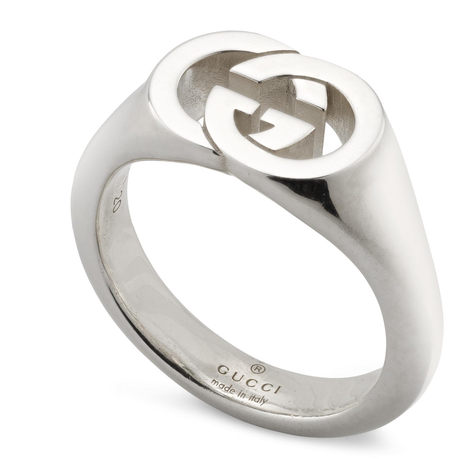 GUCCI - YBC854247001 - Interlocking Ring Interlocking in 925 sterling silver