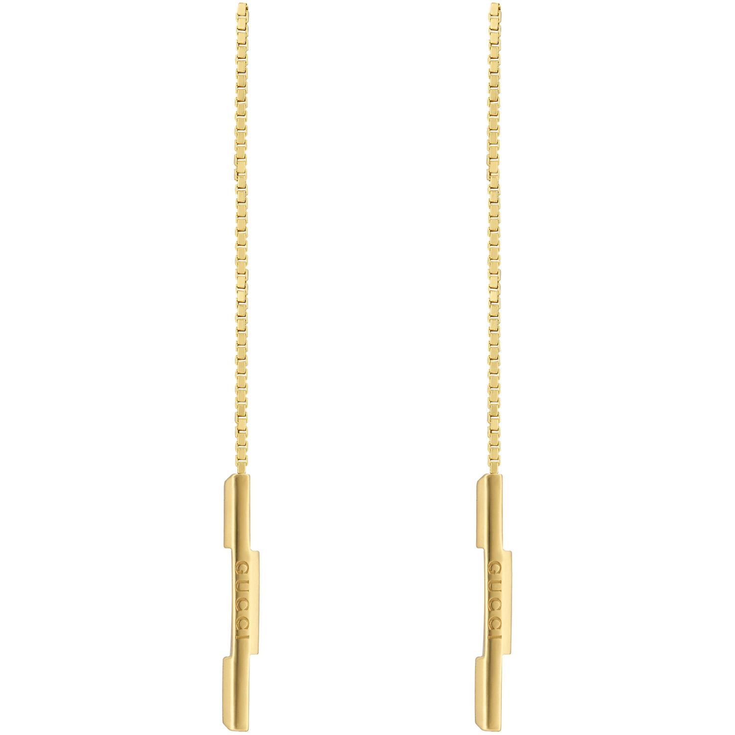 Gucci - YBD662115001 - Link to love earrings in 18kt yellow gold