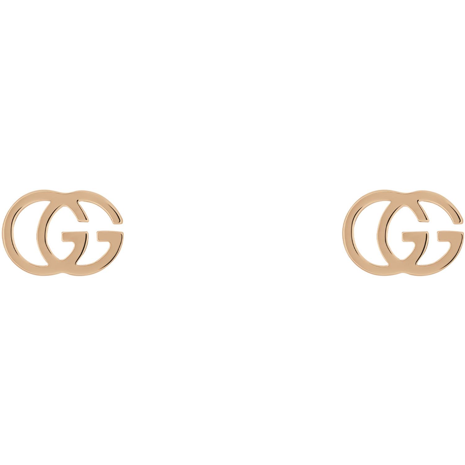 Gucci - YBD702801001 - GG Running earrings in 18kt pink gold